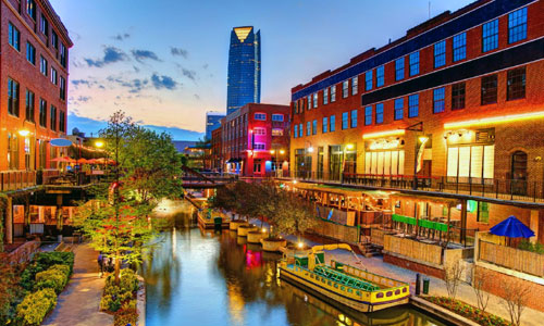 Oklahoma City destination scenery